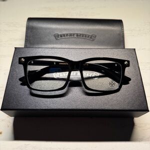 Chrome Hearts Black/Gold Glasses